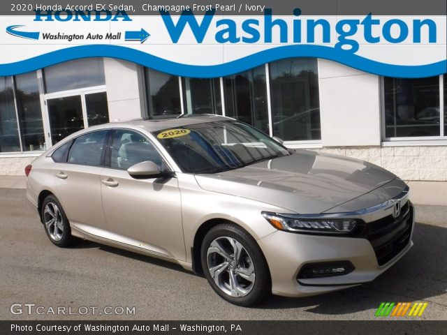 2020 Honda Accord EX Sedan in Champagne Frost Pearl