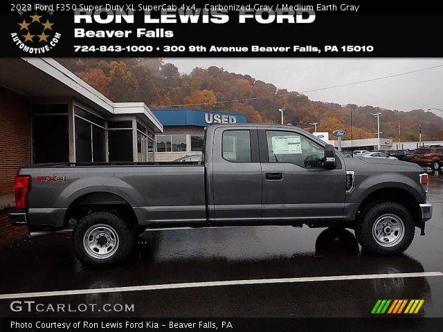 2022 Ford F350 Super Duty XL SuperCab 4x4 in Carbonized Gray