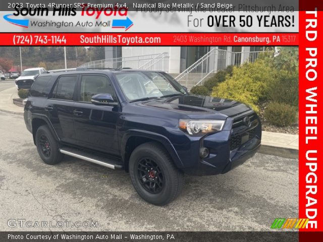 2023 Toyota 4Runner SR5 Premium 4x4 in Nautical Blue Metallic