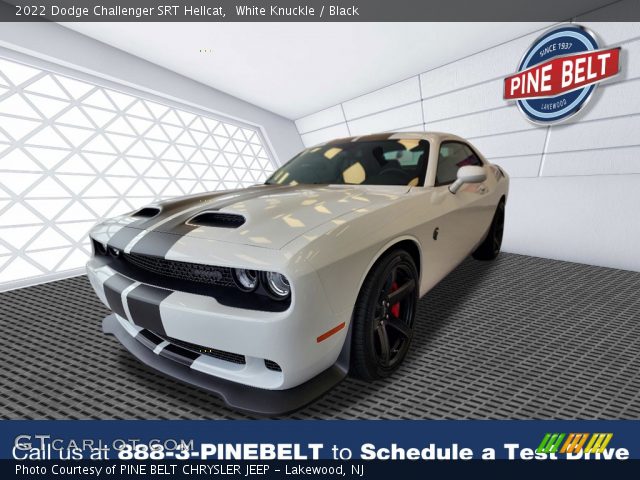 2022 Dodge Challenger SRT Hellcat in White Knuckle