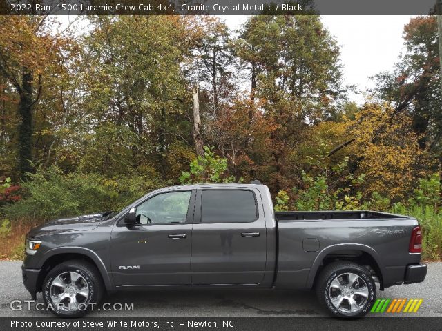 2022 Ram 1500 Laramie Crew Cab 4x4 in Granite Crystal Metallic