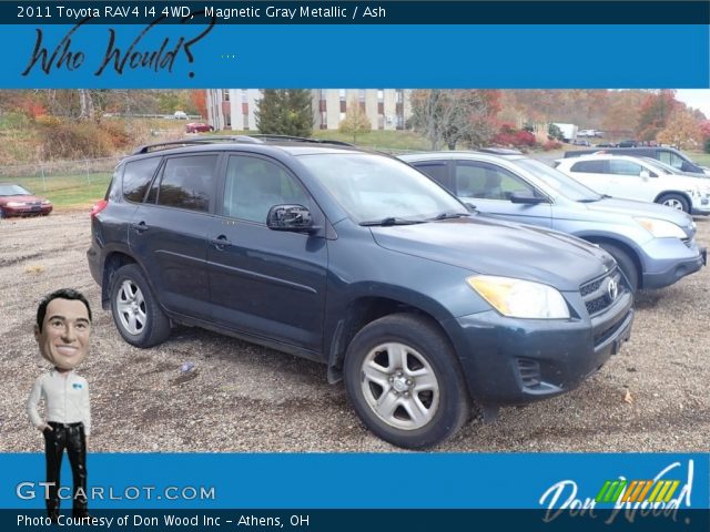 2011 Toyota RAV4 I4 4WD in Magnetic Gray Metallic