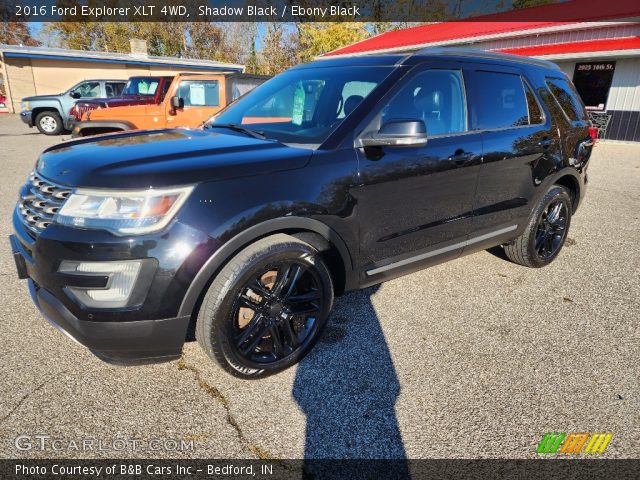2016 Ford Explorer XLT 4WD in Shadow Black