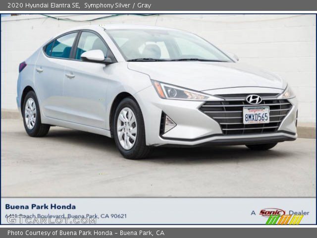 2020 Hyundai Elantra SE in Symphony Silver