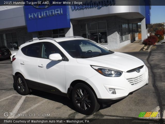2015 Hyundai Tucson SE AWD in Winter White