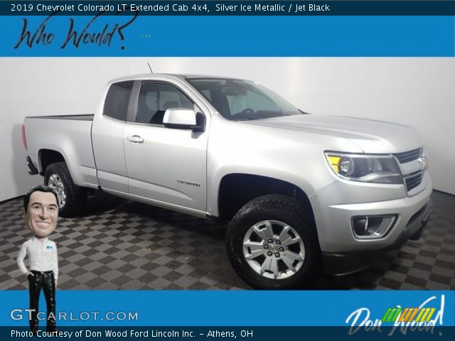 2019 Chevrolet Colorado LT Extended Cab 4x4 in Silver Ice Metallic