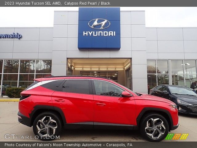 2023 Hyundai Tucson SEL AWD in Calypso Red Pearl