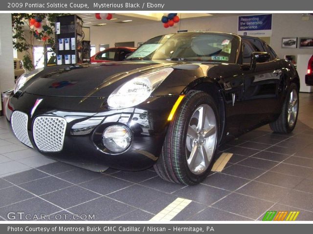 2009 Pontiac Solstice Coupe in Mysterious Black