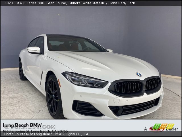 2023 BMW 8 Series 840i Gran Coupe in Mineral White Metallic