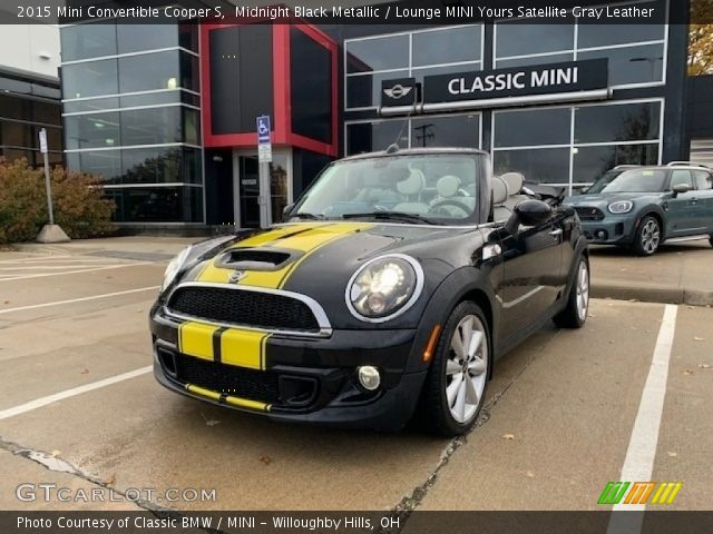 2015 Mini Convertible Cooper S in Midnight Black Metallic