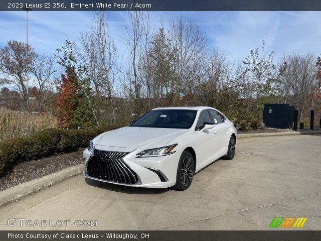 2023 Lexus ES 350 in Eminent White Pearl