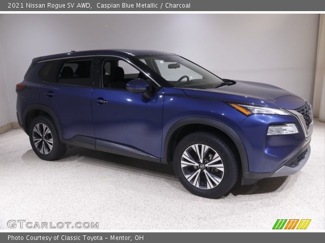 2021 Nissan Rogue SV AWD in Caspian Blue Metallic