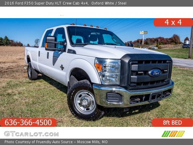 2016 Ford F350 Super Duty XLT Crew Cab 4x4 in Oxford White