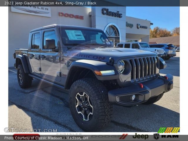 2023 Jeep Gladiator Rubicon 4x4 in Sting-Gray