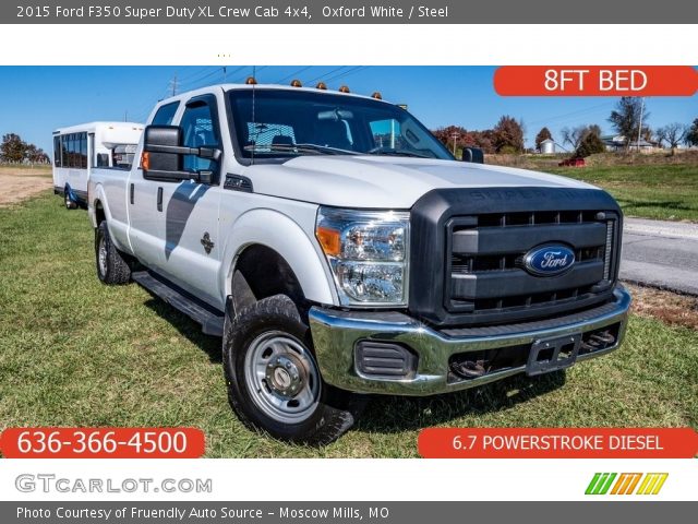 2015 Ford F350 Super Duty XL Crew Cab 4x4 in Oxford White