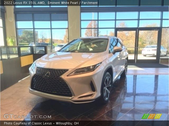 2022 Lexus RX 350L AWD in Eminent White Pearl