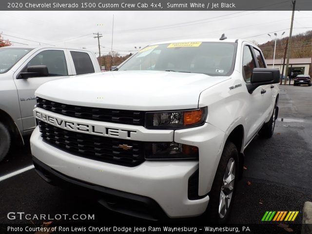 2020 Chevrolet Silverado 1500 Custom Crew Cab 4x4 in Summit White