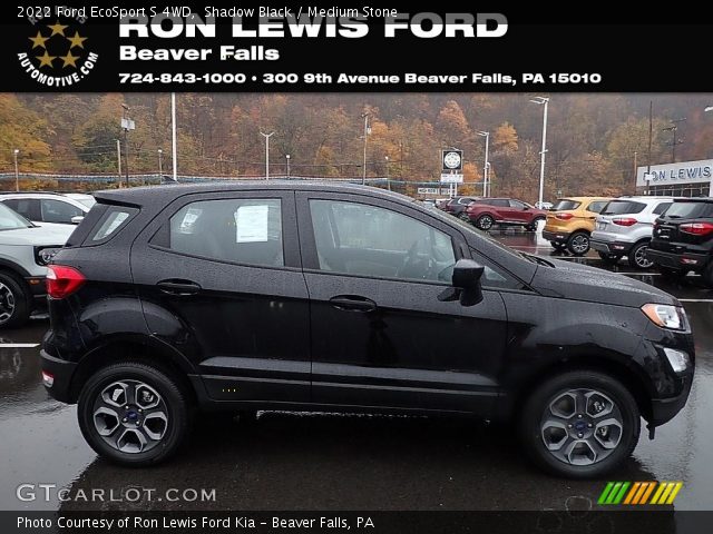 2022 Ford EcoSport S 4WD in Shadow Black