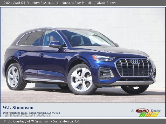 2021 Audi Q5 Premium Plus quattro in Navarra Blue Metallic