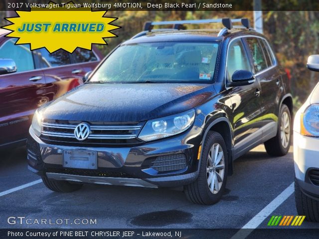2017 Volkswagen Tiguan Wolfsburg 4MOTION in Deep Black Pearl