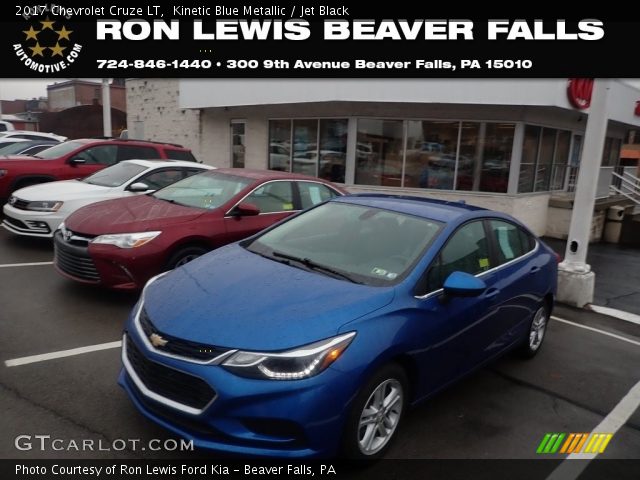 2017 Chevrolet Cruze LT in Kinetic Blue Metallic