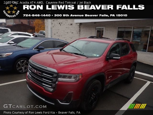 2022 GMC Acadia AT4 AWD in Cayenne Red Tintcoat