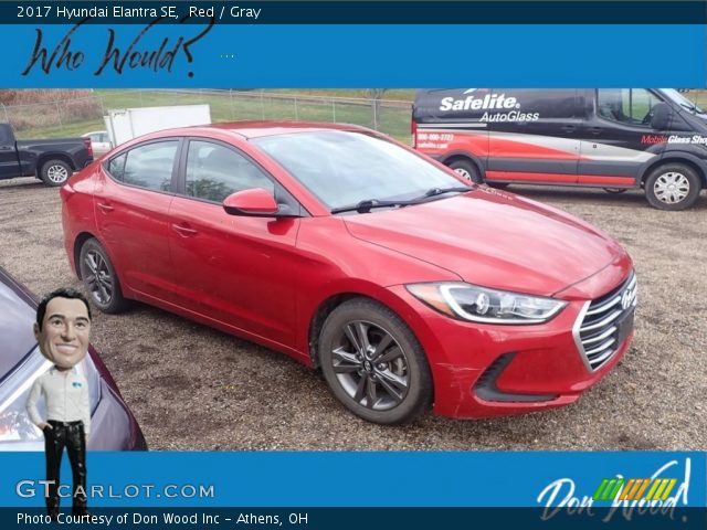 2017 Hyundai Elantra SE in Red