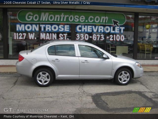 2008 Chevrolet Cobalt LT Sedan in Ultra Silver Metallic