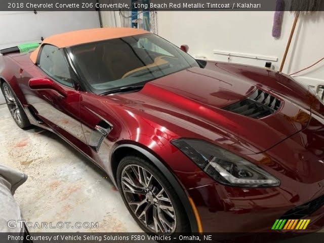 2018 Chevrolet Corvette Z06 Convertible in Long Beach Red Metallic Tintcoat