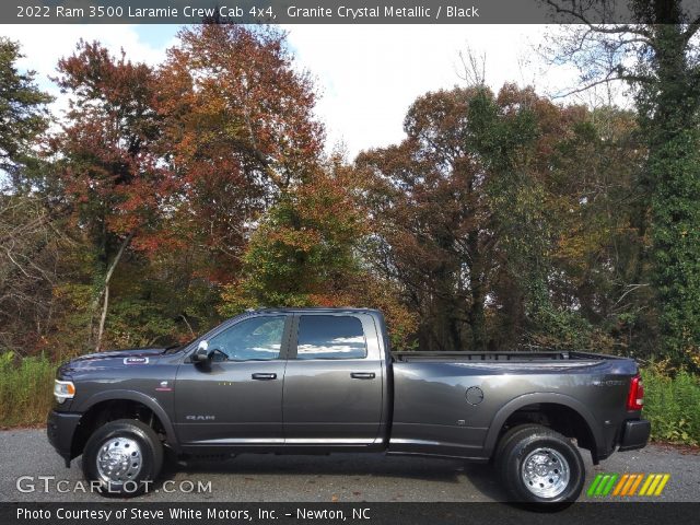 2022 Ram 3500 Laramie Crew Cab 4x4 in Granite Crystal Metallic