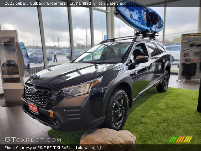 2023 Subaru Outback Wilderness in Crystal Black Silica