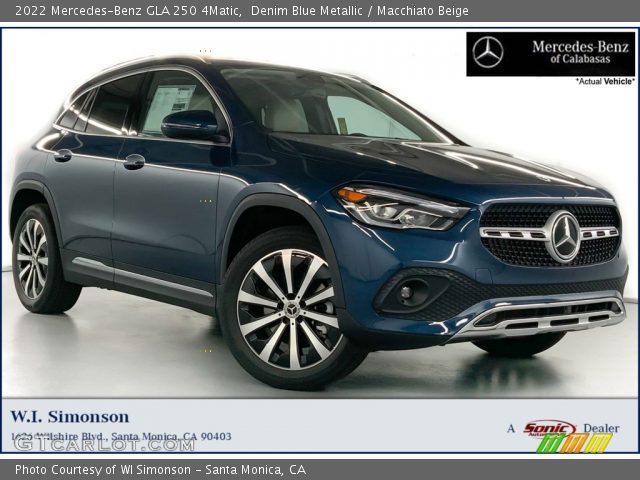 2022 Mercedes-Benz GLA 250 4Matic in Denim Blue Metallic