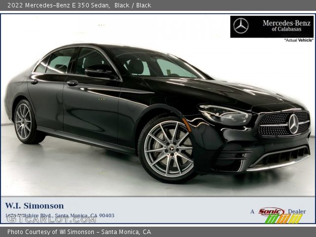 2022 Mercedes-Benz E 350 Sedan in Black