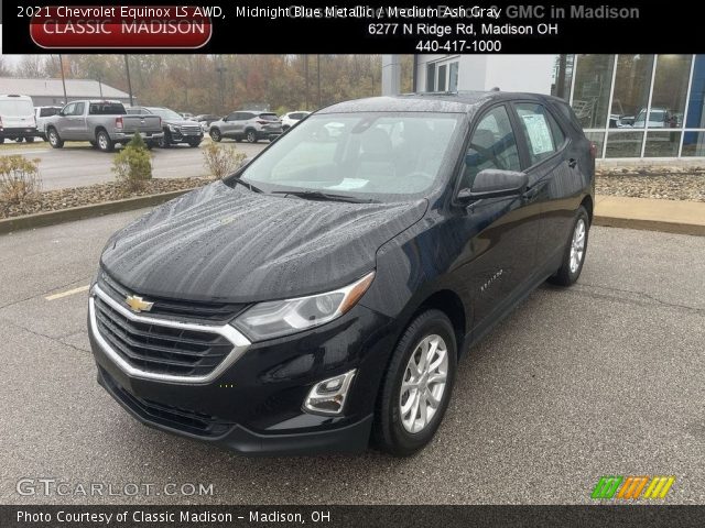 2021 Chevrolet Equinox LS AWD in Midnight Blue Metallic
