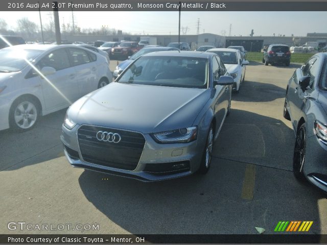 2016 Audi A4 2.0T Premium Plus quattro in Monsoon Gray Metallic