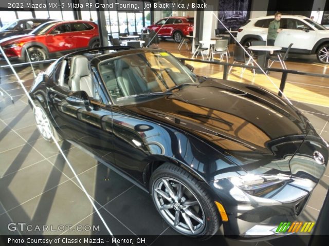 2022 Mazda MX-5 Miata RF Grand Touring in Jet Black Mica