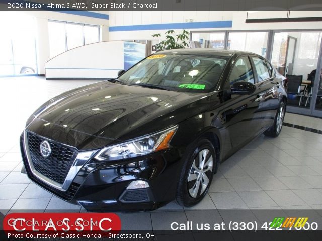 2020 Nissan Altima S AWD in Super Black