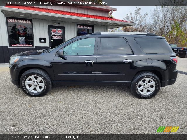 2016 GMC Acadia SLE AWD in Ebony Twilight Metallic