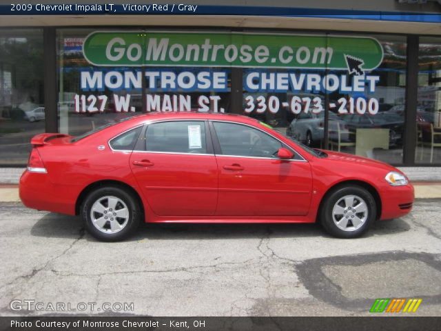 2009 Chevrolet Impala LT in Victory Red