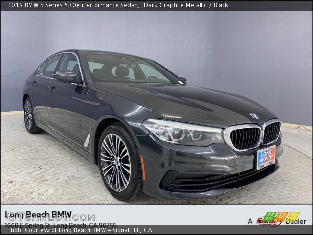 2019 BMW 5 Series 530e iPerformance Sedan in Dark Graphite Metallic