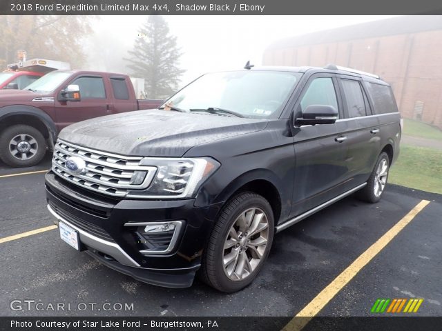 2018 Ford Expedition Limited Max 4x4 in Shadow Black