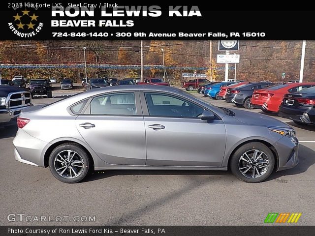 2023 Kia Forte LXS in Steel Gray