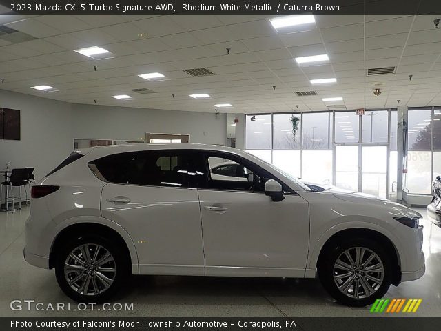 2023 Mazda CX-5 Turbo Signature AWD in Rhodium White Metallic