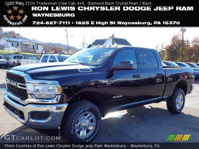 2022 Ram 2500 Tradesman Crew Cab 4x4 in Diamond Black Crystal Pearl