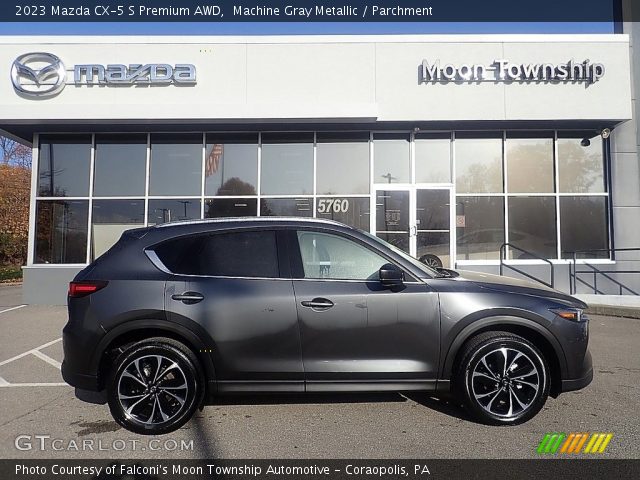 2023 Mazda CX-5 S Premium AWD in Machine Gray Metallic