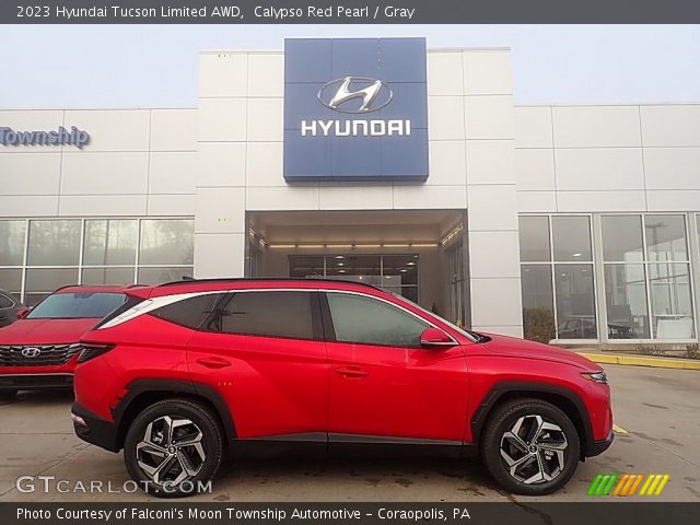 2023 Hyundai Tucson Limited AWD in Calypso Red Pearl