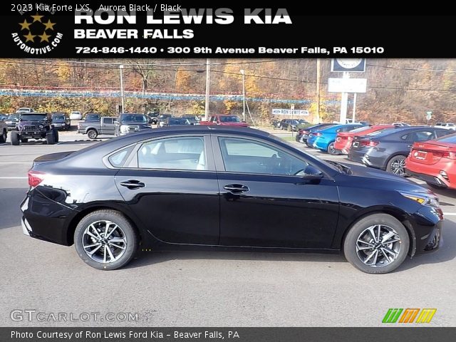 2023 Kia Forte LXS in Aurora Black