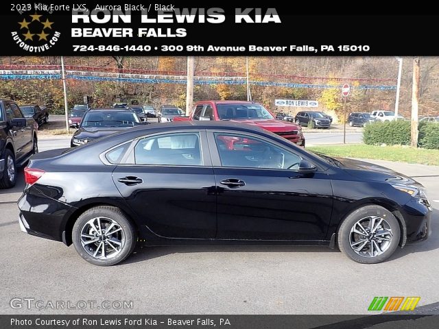 2023 Kia Forte LXS in Aurora Black