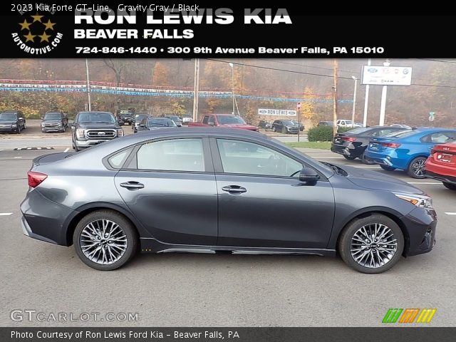 2023 Kia Forte GT-Line in Gravity Gray