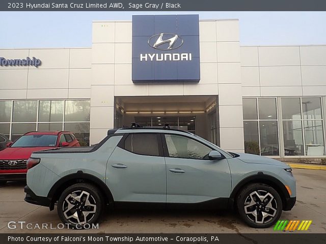 2023 Hyundai Santa Cruz Limited AWD in Sage Gray